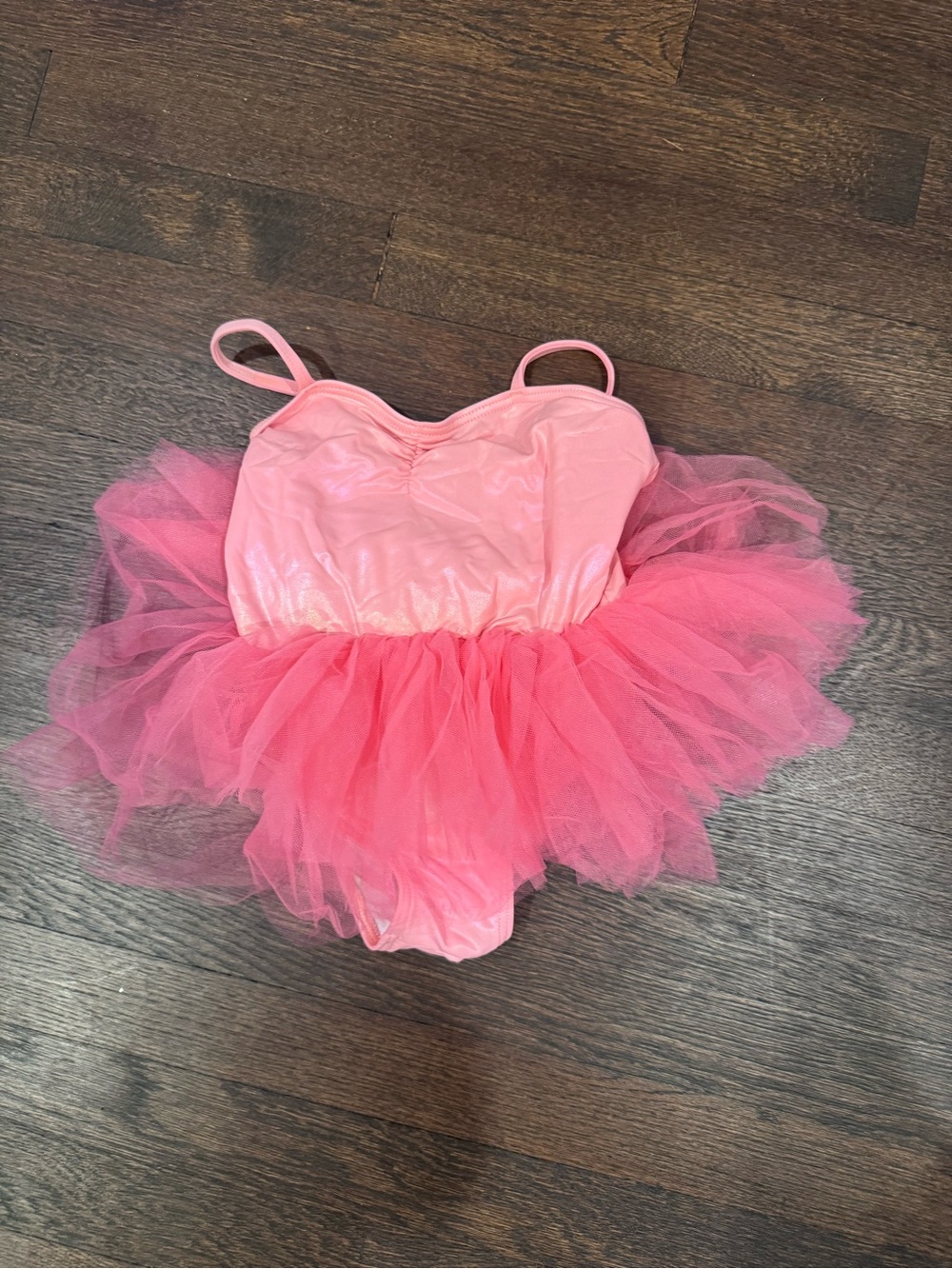 Girls I Love Plum Pink Tulle One-Piece Swimsuit with Skirt